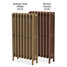 CI-CLA785-13-14 - Classic 4 Column Cast Iron Radiator H785mm x W1674mm CI-CLA785-13-14 - Classic 4 Column Cast Iron Radiator H785mm x W1674mm